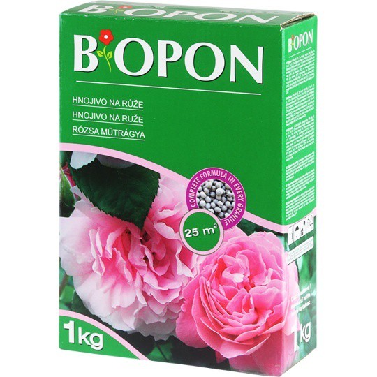 Biopron hnojivo na růže 1kg | Chemické výrobky - Hnojiva, pěst.substráty a krmiva